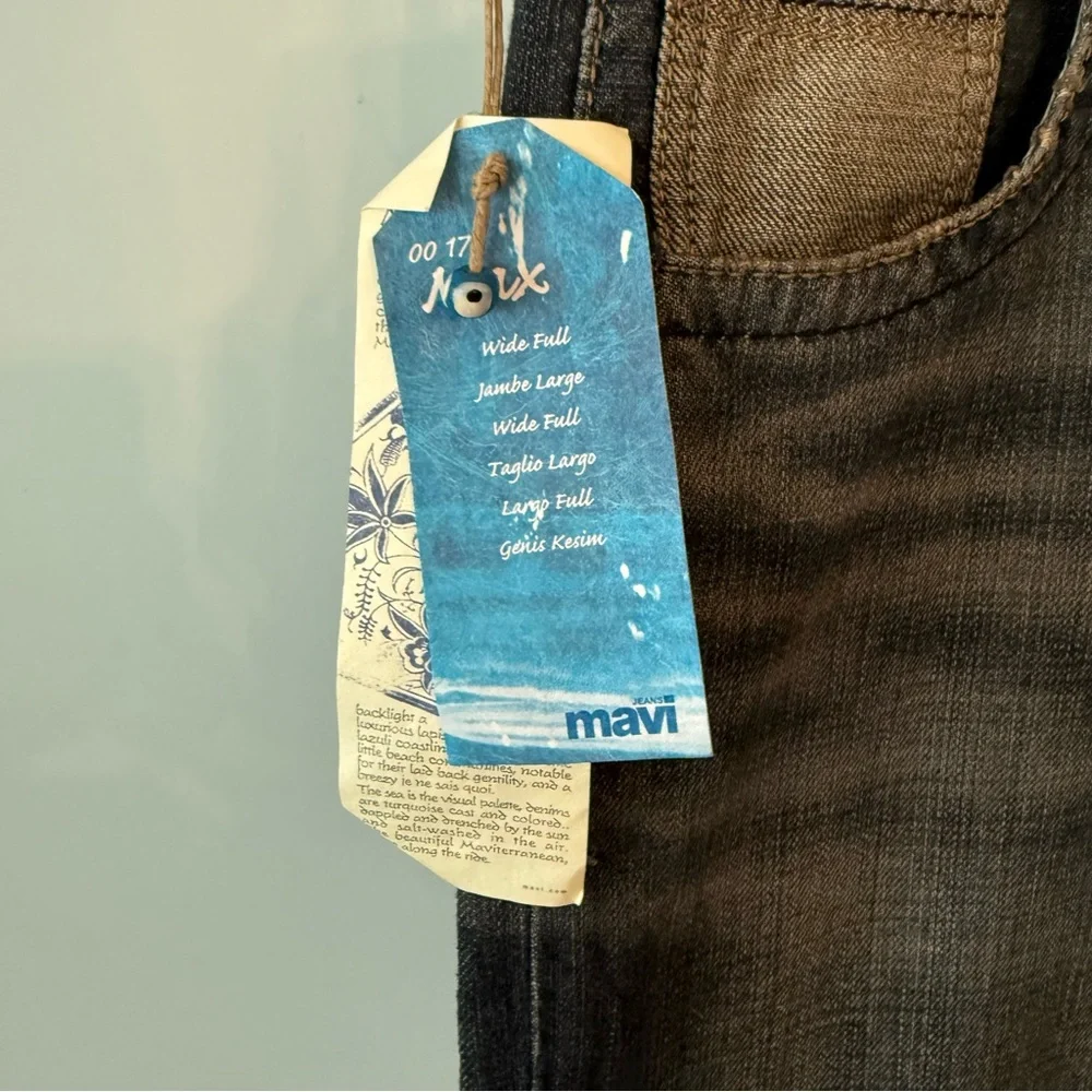 ✨ Mavi “Max” Straight Leg Jeans 32x30 Dark Wash | 100% Cotton | Made in Turkey - Picture 5 of 15